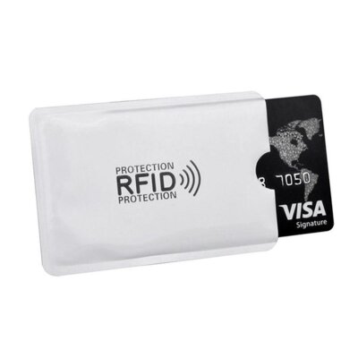 Чехол для пластиковой карты с защитой RFID